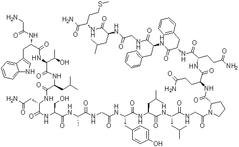 structure of CAS# 138579-66-5, Galantide