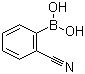 structure of CAS# 138642-62-3, 2-氰基苯硼酸