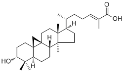 CAS # 13878-92-7, Isomangiferolic acid, (3alpha,24E)-3-Hydroxy-9,19-cyclolanost-24-en-26-oic acid