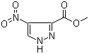 structure of CAS# 138786-86-4, 4-硝基-1H-吡唑-3-甲酸甲酯