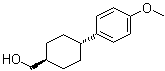 CAS 登录号：138828-57-6, 反式-4-(4-甲氧基苯基)环己烷甲醇