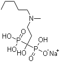 structure of CAS# 138844-81-2, 伊班膦酸钠