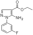 CAS 登录号：138907-70-7, 5-氨基-1-(3-氟苯基)-1H-吡唑-4-羧酸乙酯