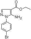 structure of CAS# 138907-71-8, 5-氨基-1-(4-溴苯基)-1H-吡唑-4-羧酸乙酯