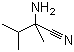 structure of CAS# 13893-53-3, 2-氨基-2,3-二甲基丁腈