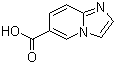 structure of CAS# 139022-25-6, 咪唑并[1,2-a]吡啶-6-甲酸