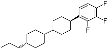structure of CAS# 139056-62-5, 1,2,3-三氟-4-[(反式,反式)-4'-丙基[1,1'-二环己基]-4-基]苯