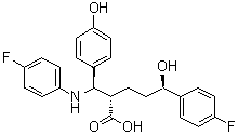 CAS 登录号：1391053-63-6, (alphaS,deltaR)-rel-4-氟-alpha-[(R)-[(4-氟苯基)氨基](4-羟基苯基)甲基]-delta-羟基苯戊酸