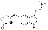 Zolmitriptan molecular structure (CAS 139264-17-8)