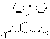 structure of CAS# 139356-39-1, [2-[(3R,5R)-3,5-二[[(叔丁基)二甲基硅烷基]氧基]环己基亚基]乙基]二苯基氧膦