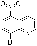 structure of CAS# 139366-35-1, 8-溴-5-硝基喹啉