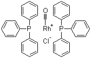 氯化羰基双三苯基磷基铷分子结构 (CAS 13938-94-8)