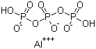 Aluminium dihydrogen triphosphate molecular structure (CAS 13939-25-8)