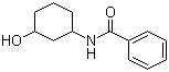 structure of CAS# 13941-94-1, N-(3-羟基环己基)苯甲酰胺