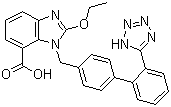 structure of CAS# 139481-59-7, 坎地沙坦