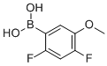 CAS 登录号：1395417-65-8, B-(2,4-二氟-5-甲氧基苯基)-硼酸