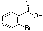 structure of CAS# 13959-02-9, 3-溴异烟酸