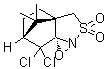 structure of CAS# 139628-16-3, (-)-[(8,8-二氯樟脑基)磺酰基]氧杂吖丙啶