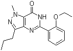structure of CAS# 139756-21-1, 5-(2-乙氧苯基)-1-甲基-3-丙基-1,6-二氢-7H-吡唑并[4,3-d]嘧啶-7-酮