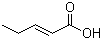 structure of CAS# 13991-37-2, 反式-2-戊烯酸