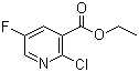 structure of CAS# 139911-30-1, 2-氯-5-氟烟酸乙酯