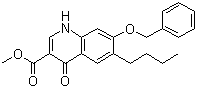 CAS 登录号：13997-19-8, 甲氧苄喹酯, 苄氧丁喹酮酯, 苄氧喹甲酯