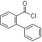 structure of CAS# 14002-52-9, 2-苯基苯甲酰氯