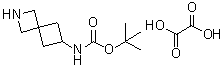 structure of CAS# 1400764-62-6, N-2-氮杂螺[3.3]庚烷-6-基氨基甲酸叔丁酯草酸盐(1:1)