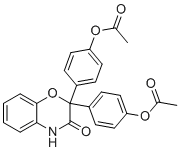 structure of CAS# 14008-48-1, 双酚沙丁乙酸酯