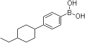 B-[4-(4-Ethylcyclohexyl)phenyl]boronic acid molecular structure (CAS 1400809-86-0)