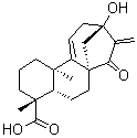 CAS 登录号：1401419-87-1, (4alpha)-13-羟基-15-氧代贝壳杉-9(11),16-二烯-18-酸