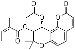 CAS 登录号：14017-71-1, (-)-白花前胡素 A