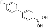structure of CAS# 140369-67-1, 4-(4-氟苯基)苯硼酸
