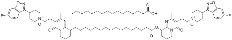 Paliperidone Palmitate N-Oxide molecular structure (CAS 1404053-60-6)