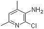 structure of CAS# 140413-40-7, 2-氯-4,6-二甲基吡啶-3-胺