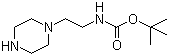 structure of CAS# 140447-78-5, 1-(N-Boc-氨乙基)哌嗪