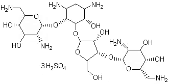CAS 登录号：1405-10-3, 硫酸新霉素