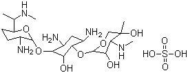 CAS 登录号：1405-41-0, 硫酸庆大霉素