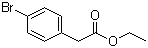 Ethyl 4-bromophenylacetate molecular structure (CAS 14062-25-0)