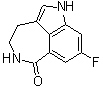 structure of CAS# 1408282-26-7, 8-氟-1,3,4,5-四氢-6H-吡咯并[4,3,2-ef][2]苯并氮杂卓-6-酮
