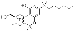 CAS # 140835-18-3, [6aR-(6aalpha,8beta,9alpha,10abeta)]-3-(1,1-Dimethylheptyl)-6a,7,8,9,10,10a-hexahydro-9-t-1-hydroxy-6,6-dimethyl-6H-dibenzo[b,d]pyran-8-t-9-methanol