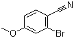 2-Bromo-4-methoxybenzonitrile molecular structure (CAS 140860-51-1)