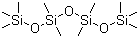 十甲基四硅氧烷分子结构 (CAS 141-62-8)