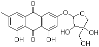 structure of CAS# 14101-04-3, 泻鼠李皮苷 B