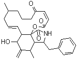 structure of CAS# 14110-64-6, 细胞松弛素 A