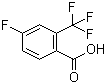 structure of CAS# 141179-72-8, 4-氟-2-(三氟甲基)苯甲酸