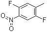 structure of CAS# 141412-60-4, 2,5-Difluoro-4-nitrotoluene