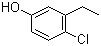 structure of CAS# 14143-32-9, 4-氯-3-乙基苯酚