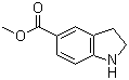 CAS 登录号：141452-01-9, 吲哚啉-5-甲酸甲酯