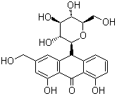CAS 登录号：1415-73-2, 芦荟甙, 芦荟大黄素甙